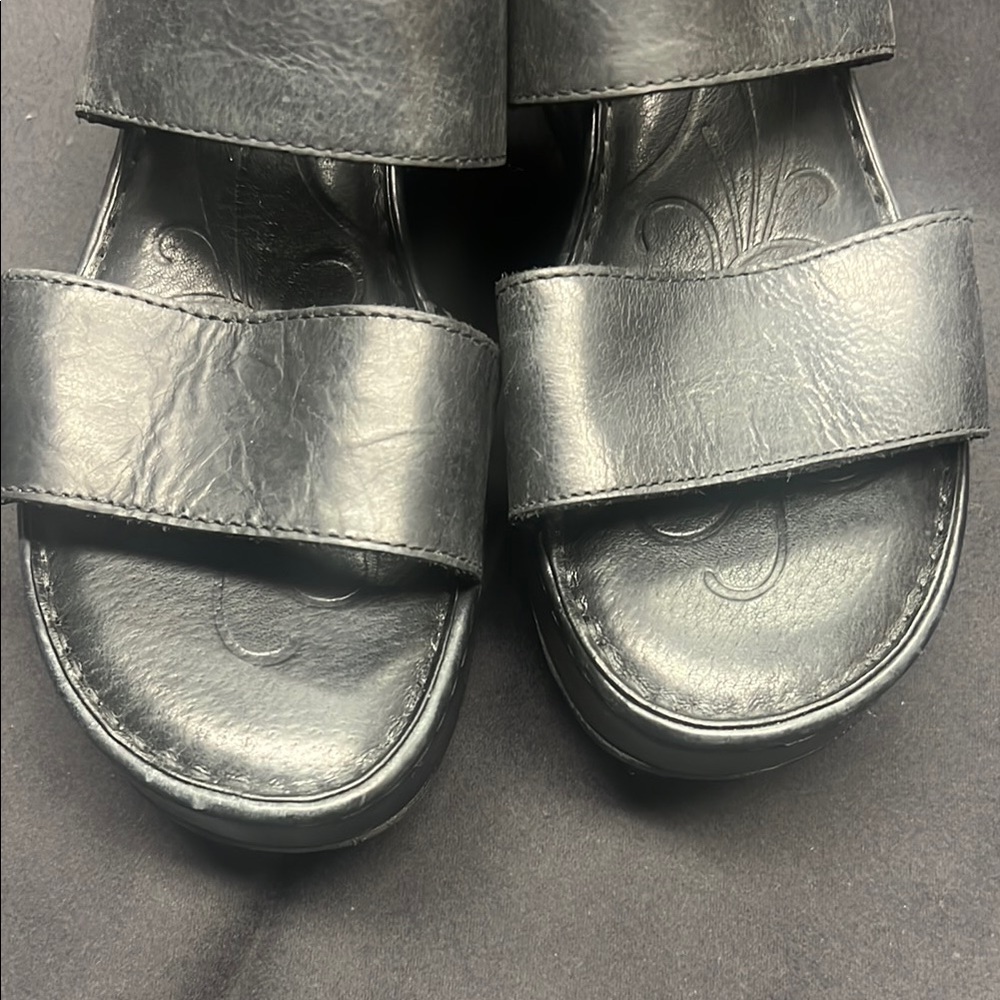 Born leather sandals CQA17 - Picture 7 of 8